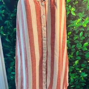 Forever 21 Woven Apricot Dress